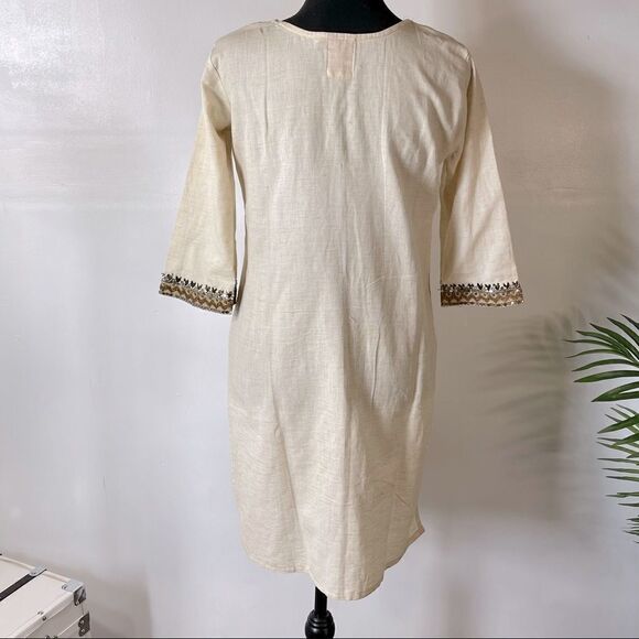 Taruni Indian Style Tunic Dress Sz M - Picture 3 of 16